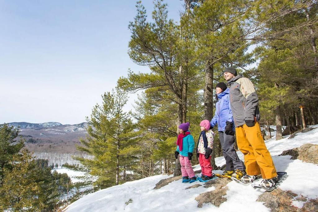 *Nouveauté* Foyer au bois, Plage, Montagne et + Magog Extérieur photo