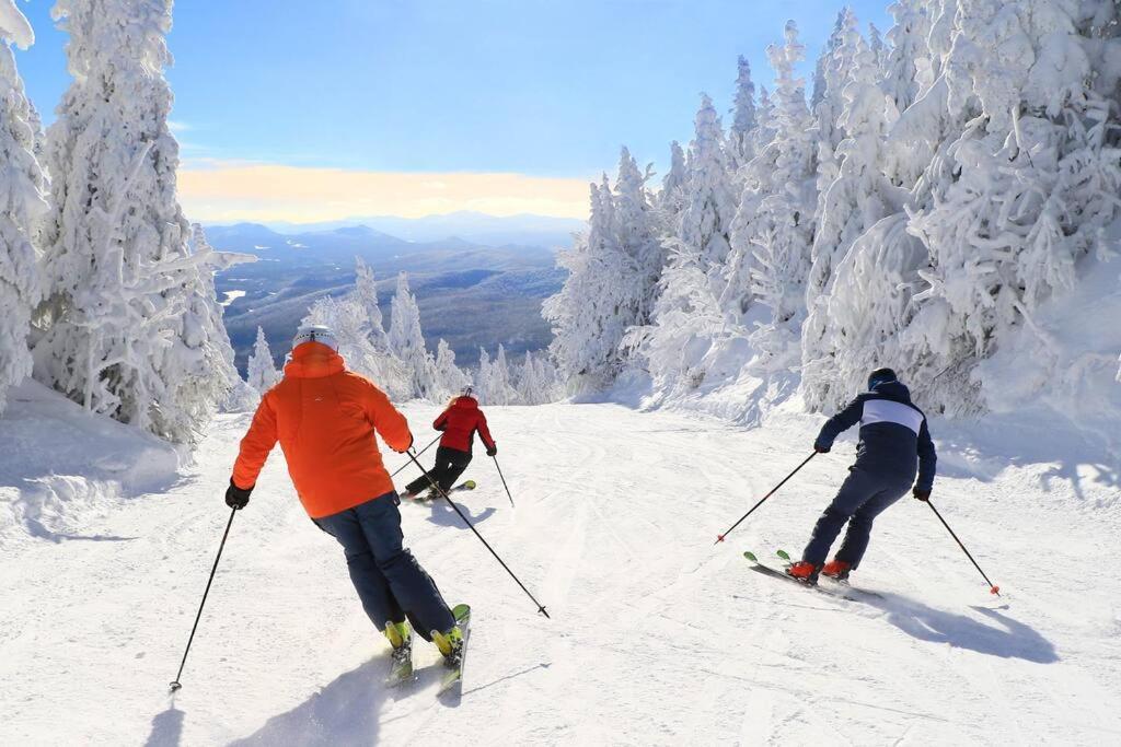 *Nouveauté* Foyer au bois, Plage, Montagne et + Magog Extérieur photo